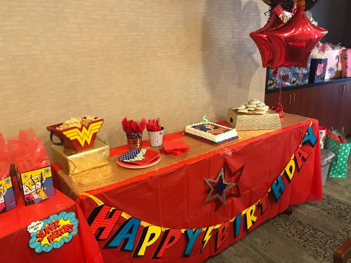 Wonder Woman Birthday Party