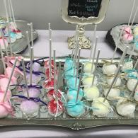 Cake Pops in a variety of colors and flavors