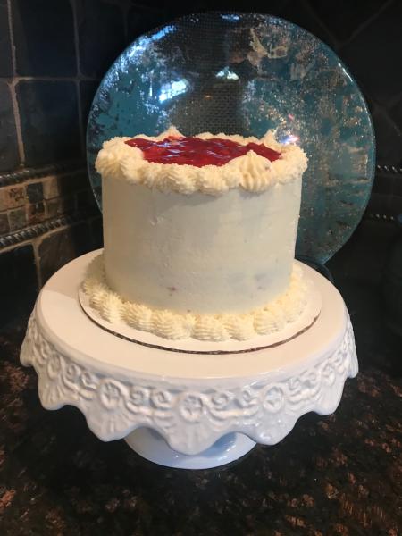 Mini Strawberry & Mascarpone Cream Cheese Cake