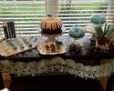 Love the Nothing bundt cakes! 
I added a few extra little treats to the dessert table to complement that delicious cake; a few cake pops, Oreo truffles and chocolate covered pretzel rods 