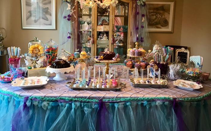 Rapunzel themed birthday party