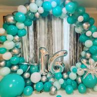 Sweet 16 Balloon Arch