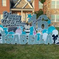 Tiffany & Co. Sweet 16 Yard Sign